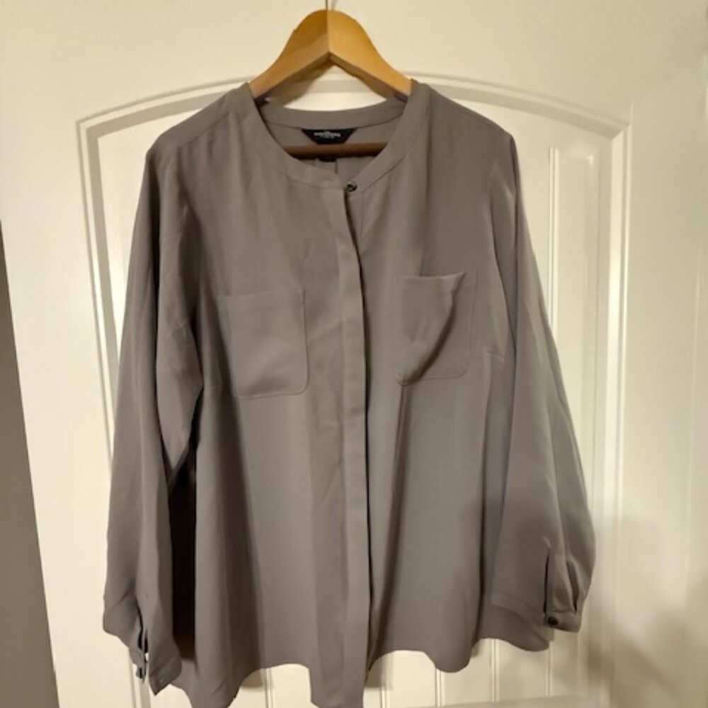 Women's Gray Blouse